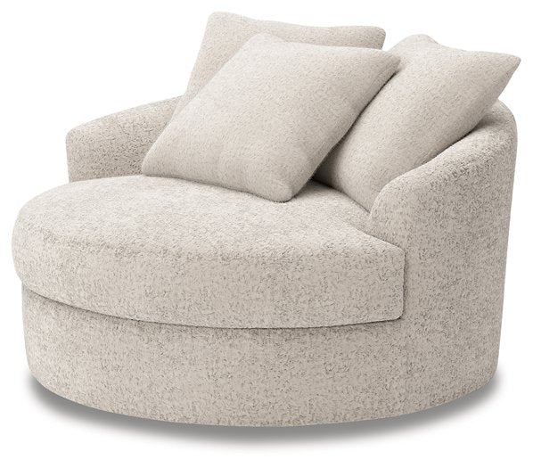 Cuddle Plush Oversized Swivel Accent Chair - Visions in Furniture (La Mirada, CA)