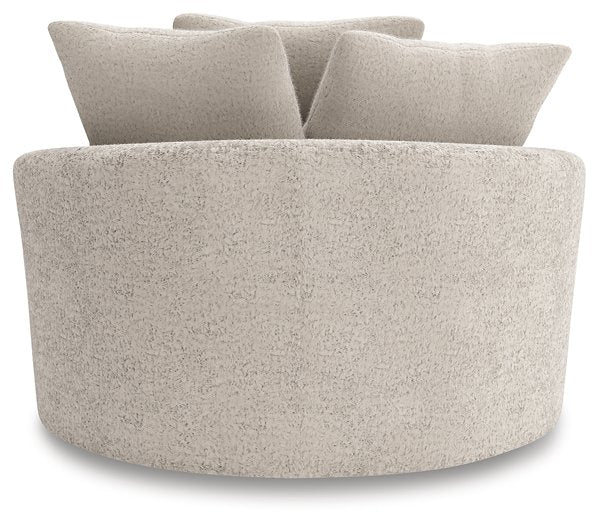 Cuddle Plush Oversized Swivel Accent Chair - Visions in Furniture (La Mirada, CA)