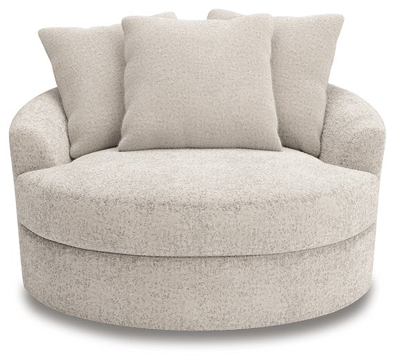 Cuddle Plush Oversized Swivel Accent Chair - Visions in Furniture (La Mirada, CA)
