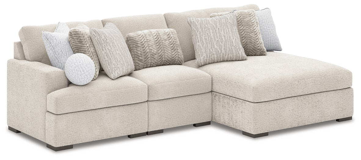 Cuddle Plush Sectional with Chaise - Visions in Furniture (La Mirada, CA)