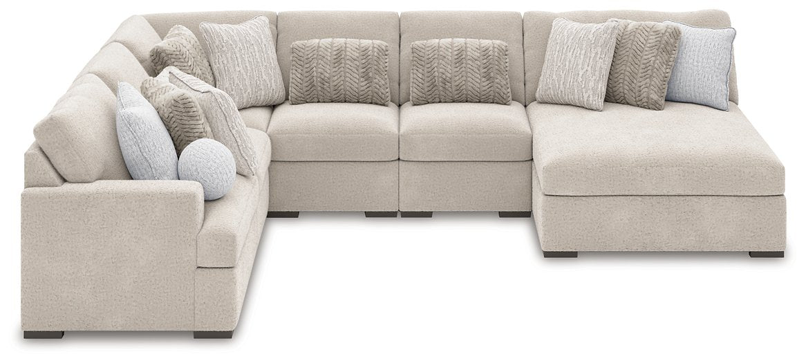 Cuddle Plush Sectional with Chaise - Visions in Furniture (La Mirada, CA)