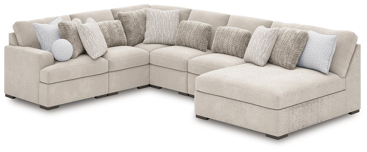 Cuddle Plush Sectional with Chaise - Visions in Furniture (La Mirada, CA)