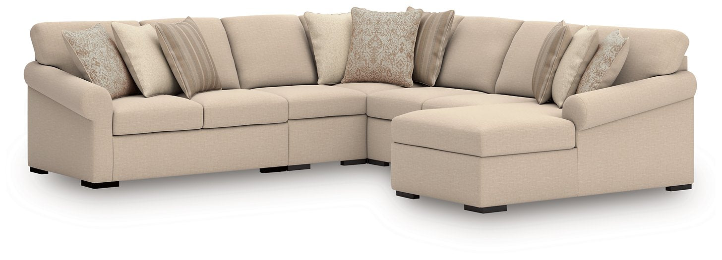 LadyMae Sectional with Chaise - Visions in Furniture (La Mirada, CA)