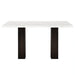 Faust Adjustable Table Base-Espresso