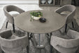 Parker House Pure Modern Dining 60 Inch Round Table with Wood Base