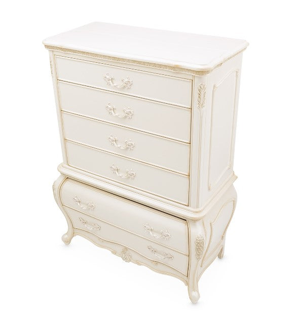 AICO Lavelle 6-Drawer Chest in Classic Pearl - Visions in Furniture (La Mirada, CA)