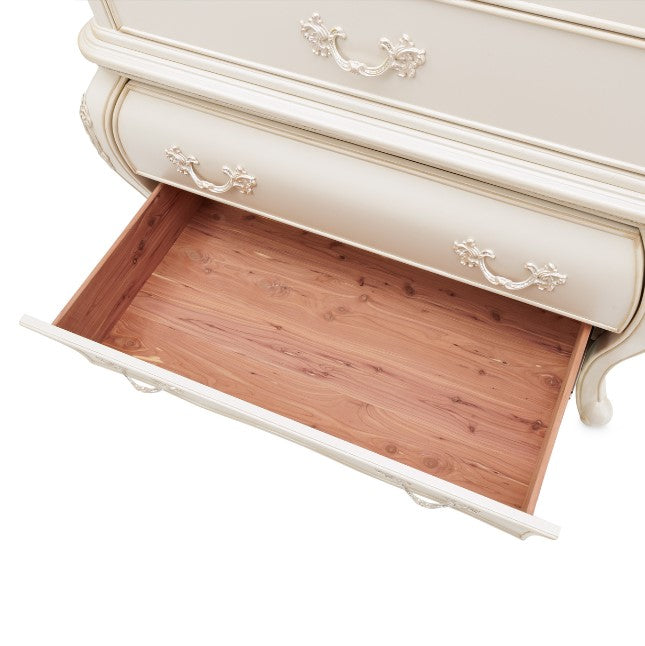 AICO Lavelle 6-Drawer Chest in Classic Pearl - Visions in Furniture (La Mirada, CA)