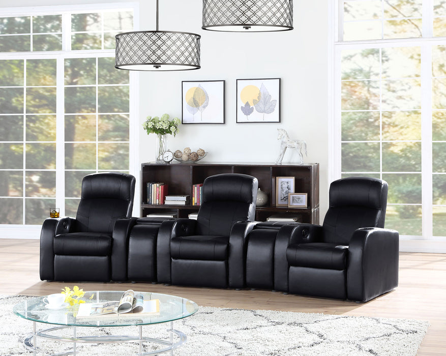 Cyrus Upholstered Home Theater Seating - Visions in Furniture (La Mirada, CA)