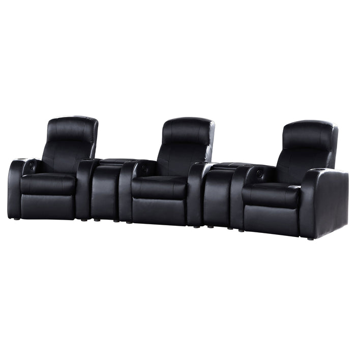 Cyrus Upholstered Home Theater Seating - Visions in Furniture (La Mirada, CA)