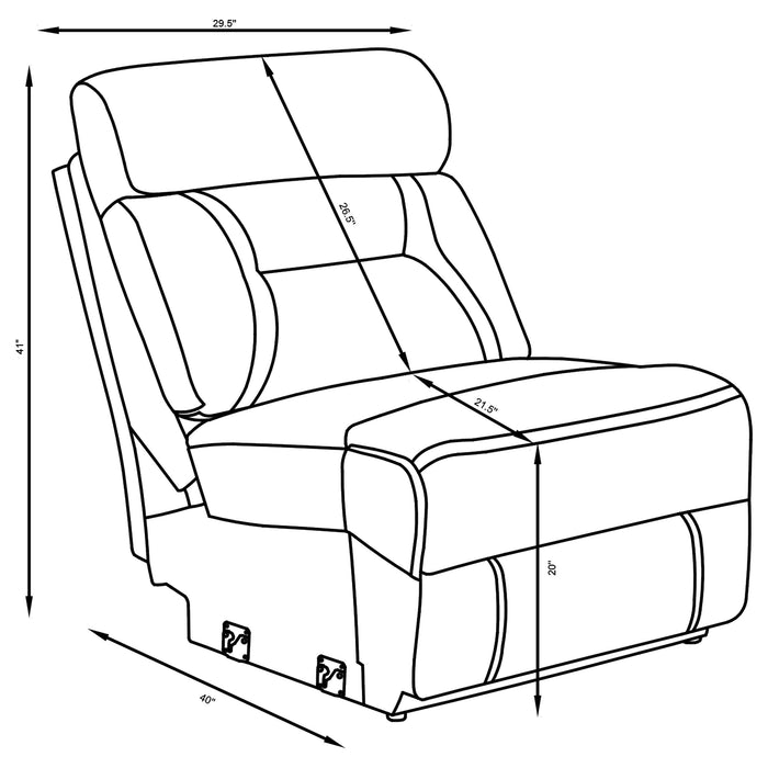 Higgins Reclining Sectionals