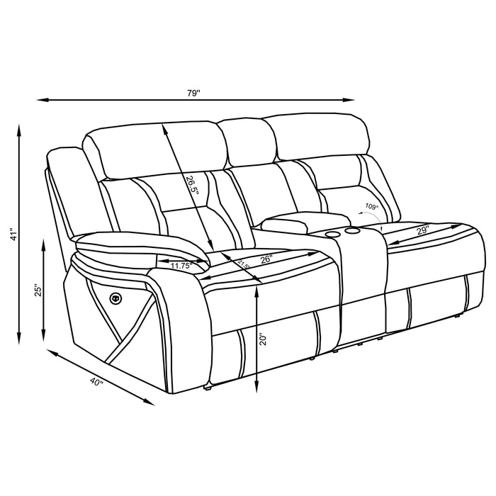 Higgins Reclining Sectionals - Visions in Furniture (La Mirada, CA)
