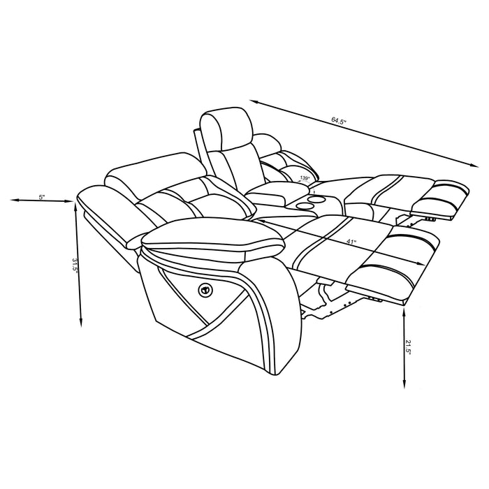 Higgins Reclining Sectionals - Visions in Furniture (La Mirada, CA)