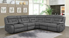 Higgins Reclining Sectionals Corner Chair - Visions in Furniture (La Mirada, CA)