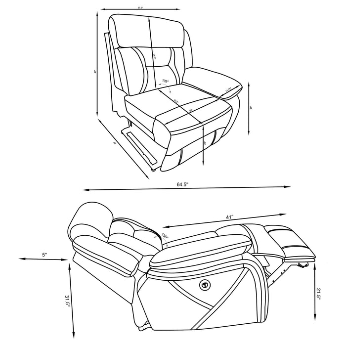 Higgins Reclining Sectionals - Visions in Furniture (La Mirada, CA)