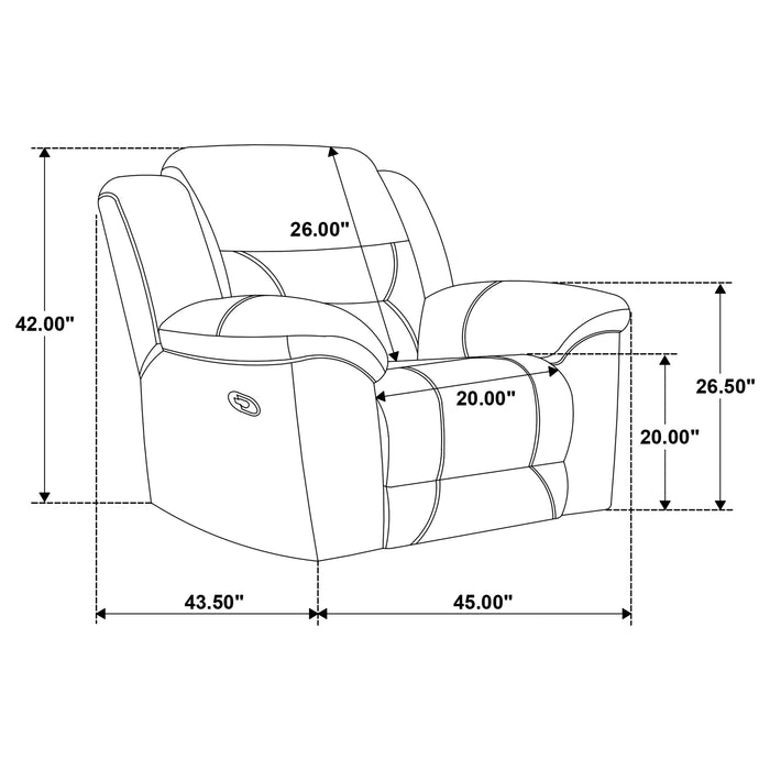 Gilson Recliner - Visions in Furniture (La Mirada, CA)