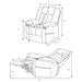 Houston Power Recliner - Visions in Furniture (La Mirada, CA)