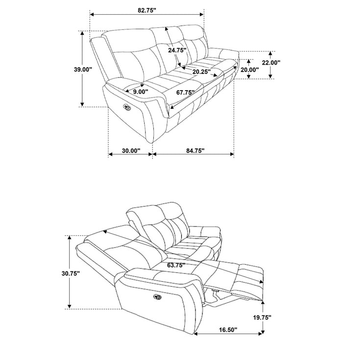 Lawrence Reclining Sets - Visions in Furniture (La Mirada, CA)