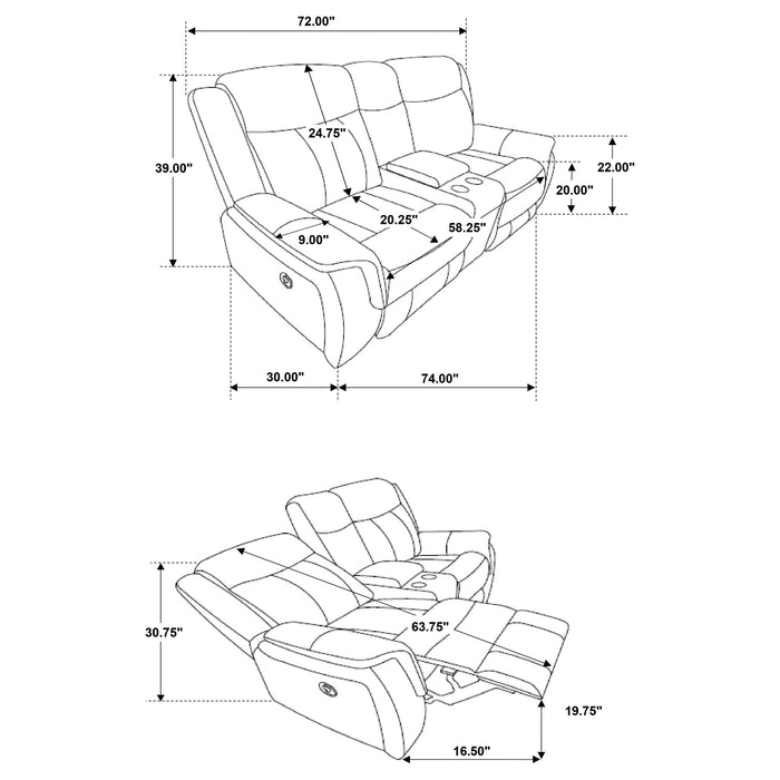 Lawrence Reclining Sets - Visions in Furniture (La Mirada, CA)