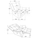 Lawrence Reclining Sets - Visions in Furniture (La Mirada, CA)