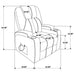 Armstrong Power Recliner - Visions in Furniture (La Mirada, CA)