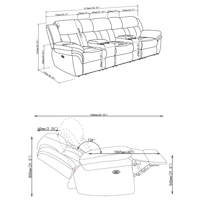 Bahrain Sofa - Visions in Furniture (La Mirada, CA)