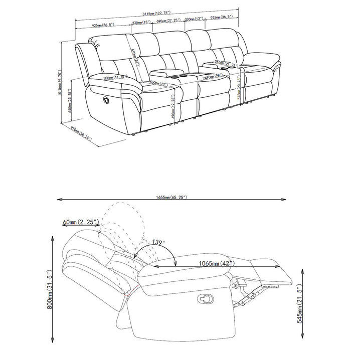Bahrain Sofa - Visions in Furniture (La Mirada, CA)