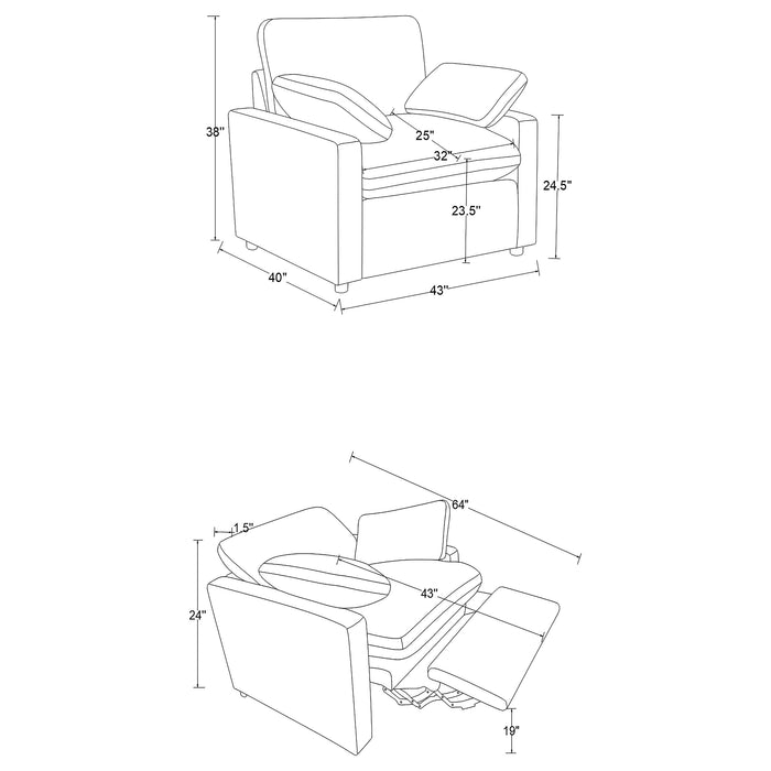 Collins Power Recliners - Visions in Furniture (La Mirada, CA)