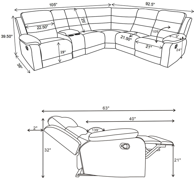 David Sectionals - Visions in Furniture (La Mirada, CA)