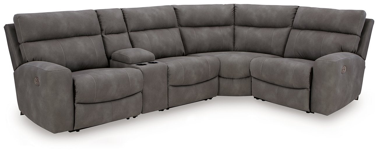 Next-Gen DuraPella Power Reclining Sectional - Visions in Furniture (La Mirada, CA)