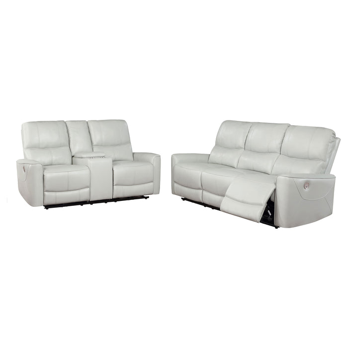 Greenfield Power Reclining 2 Pc Set - Visions in Furniture (La Mirada, CA)