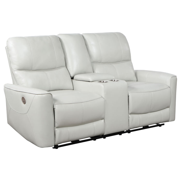 Greenfield Power Reclining 2 Pc Set - Visions in Furniture (La Mirada, CA)