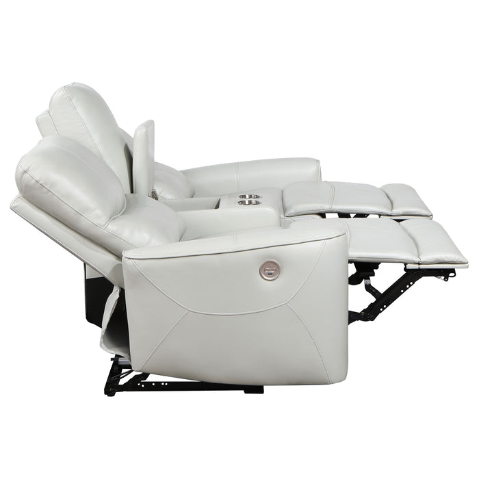 Greenfield Power Reclining 2 Pc Set - Visions in Furniture (La Mirada, CA)