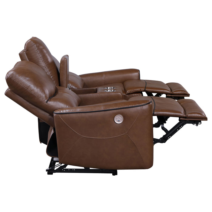 Greenfield Power Reclining 2 Pc Set - Visions in Furniture (La Mirada, CA)