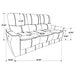 Greenfield Power Reclining 2 Pc Set - Visions in Furniture (La Mirada, CA)