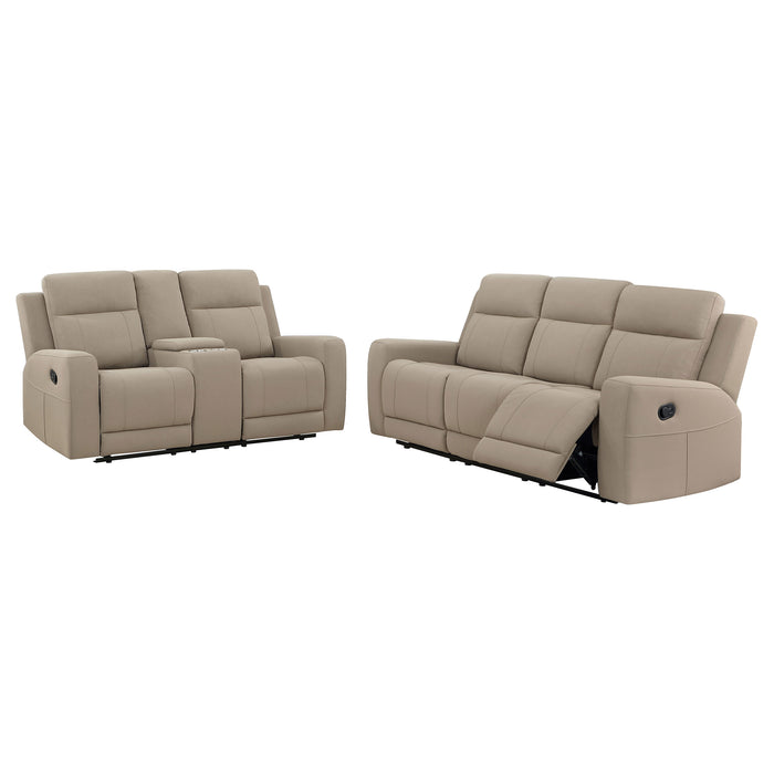 Brentwood Reclining 2 Pc Set - Visions in Furniture (La Mirada, CA)