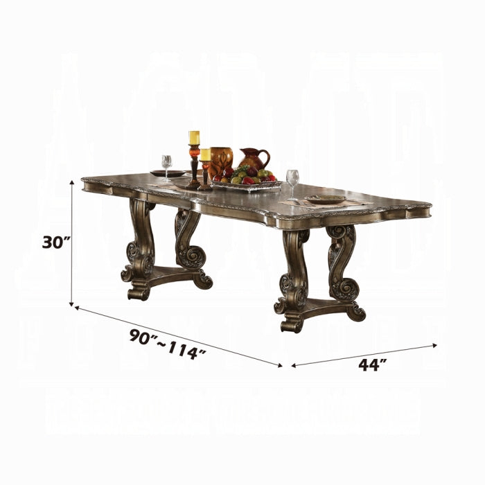Ragenardus Dining Table With Leaf - Visions in Furniture (La Mirada, CA)