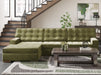 Caspian-Town Sectional with Chaise - Visions in Furniture (La Mirada, CA)