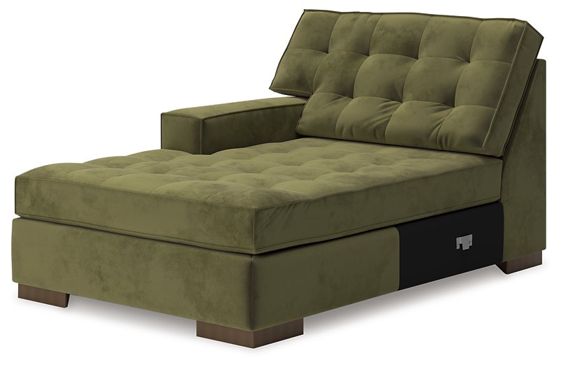 Caspian-Town Sectional with Chaise - Visions in Furniture (La Mirada, CA)