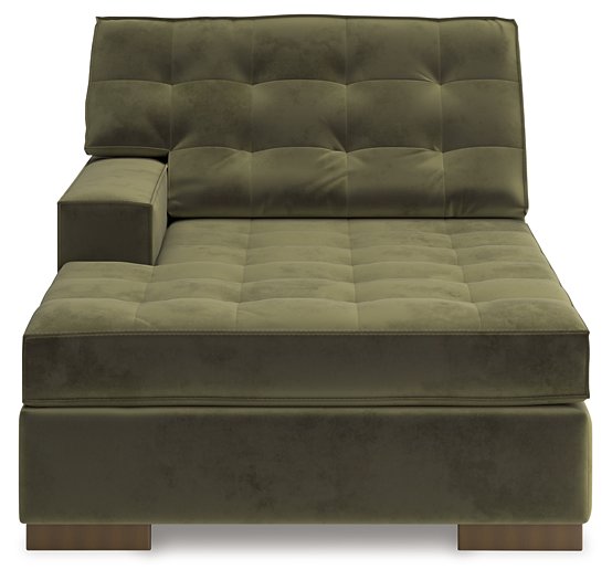 Caspian-Town Sectional with Chaise - Visions in Furniture (La Mirada, CA)