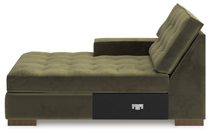 Caspian-Town Sectional with Chaise - Visions in Furniture (La Mirada, CA)