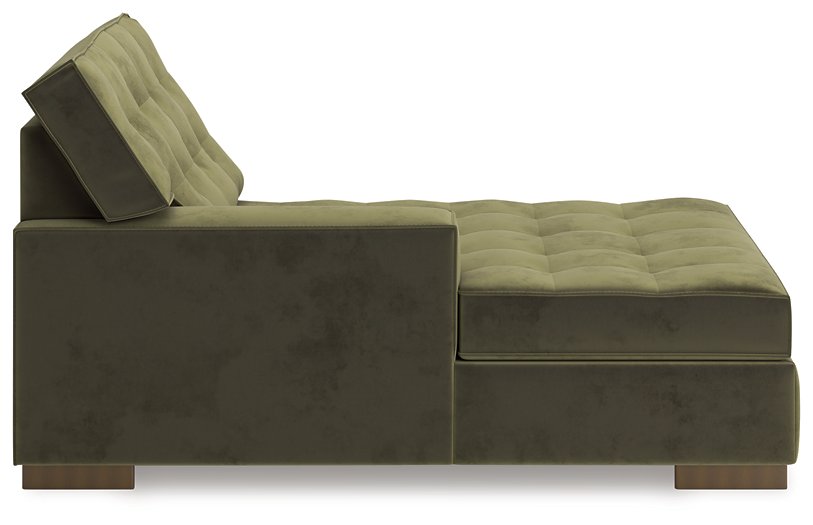 Caspian-Town Sectional with Chaise - Visions in Furniture (La Mirada, CA)
