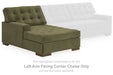 Caspian-Town Sectional with Chaise - Visions in Furniture (La Mirada, CA)