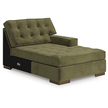 Caspian-Town Sectional with Chaise - Visions in Furniture (La Mirada, CA)