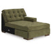 Caspian-Town Sectional with Chaise - Visions in Furniture (La Mirada, CA)