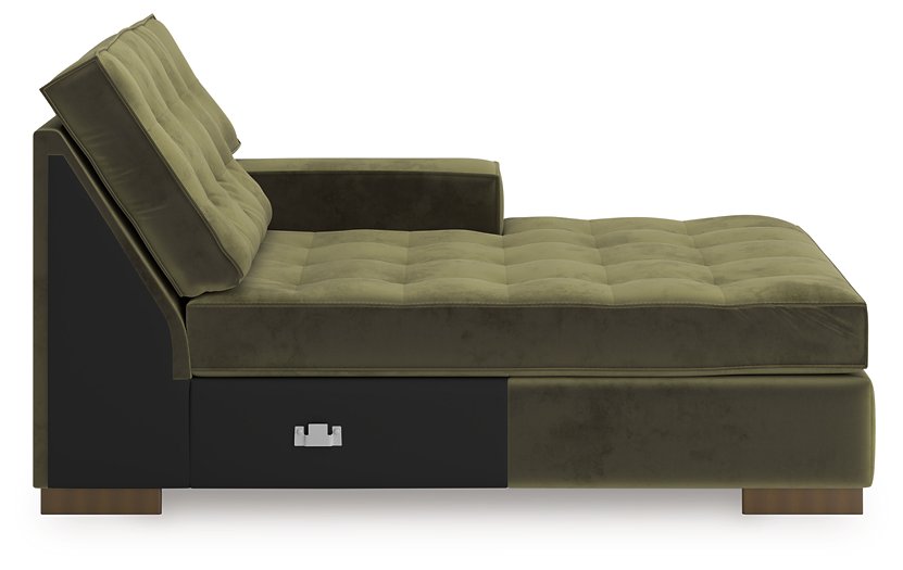 Caspian-Town Sectional with Chaise - Visions in Furniture (La Mirada, CA)