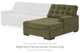 Caspian-Town Sectional with Chaise - Visions in Furniture (La Mirada, CA)