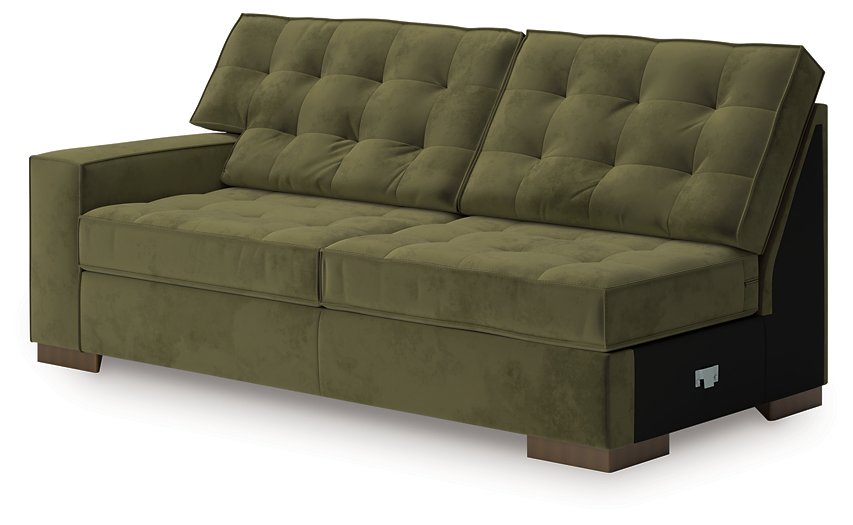 Caspian-Town Sectional with Chaise - Visions in Furniture (La Mirada, CA)