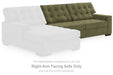 Caspian-Town Sectional with Chaise - Visions in Furniture (La Mirada, CA)