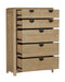 Parker House Escape - Bedroom King Panel Bed 2 Nightstands Dresser with Mirror and Chest