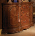 AICO Cortina Dresser in Honey Walnut - Visions in Furniture (La Mirada, CA)